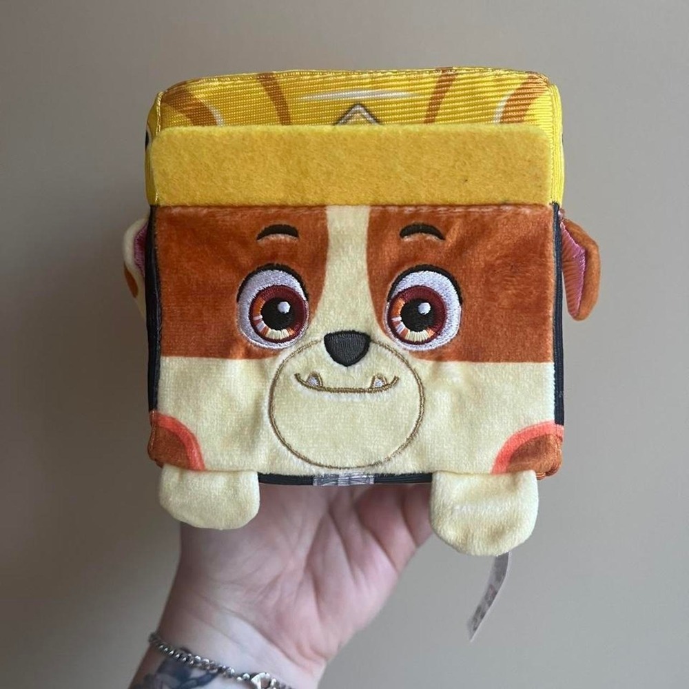 Rubble 4" cube plush